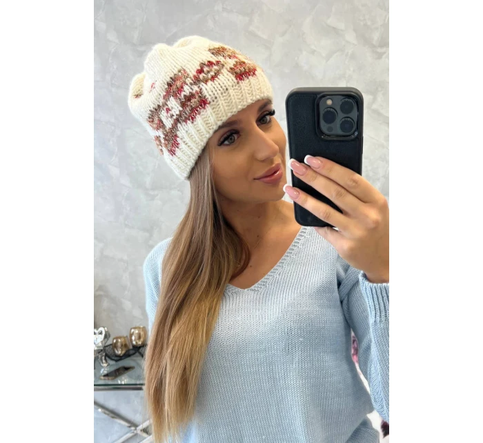 Dámská čepice Otylia model 18752275 - K-Fashion Dámská čepice Otylia model 18752275 - K-Fashion