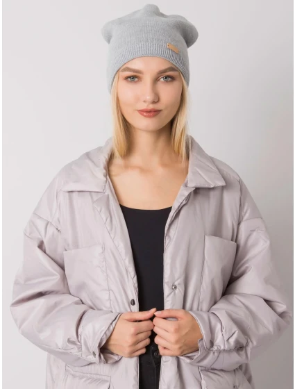 Dámská čepice.40P šedá