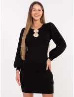 Sukienka PM SK model 21768481 czarny - FPrice Sukienka PM SK model 21768481 czarny - FPrice