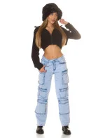 Sexy džíny model 21178085 světle modré - Koucla