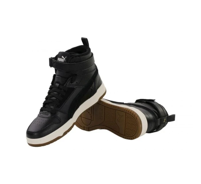 Pánské junior kotníkové boty Rbd Game Wtr W 387604 02 Černá s bílou - Puma Pánské junior kotníkové boty Rbd Game Wtr W 387604 02 Černá s bílou - Puma