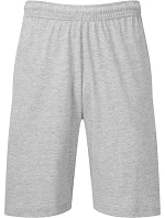Fruit of the Loom Iconic 195 Jersey Shorts Šortky Jersey 16.4052 heather grey Fruit of the Loom Iconic 195 Jersey Shorts Šortky Jersey 16.4052 heather grey