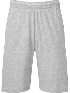 Fruit of the Loom Iconic 195 Jersey Shorts Šortky Jersey 16.4052 heather grey