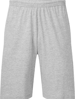 Fruit of the Loom Iconic 195 Jersey Shorts Šortky Jersey 16.4052 heather grey