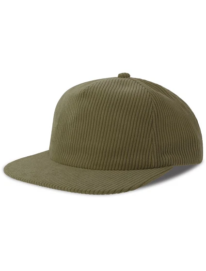 Atlantis Headwear Severny 5 panelová manšestrová kšiltovka 33.0307 olive