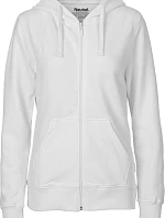 Neutral O 83301 Dámská mikina s kapucí z bio bavlny 77.8331 white