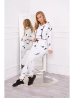 Sada s potiskem pistole bílá