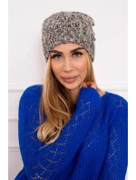 Fleecová čepice model 18750853 - K-Fashion Fleecová čepice model 18750853 - K-Fashion