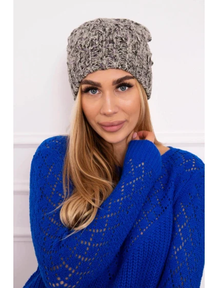 Fleecová čepice model 18750853 - K-Fashion Fleecová čepice model 18750853 - K-Fashion