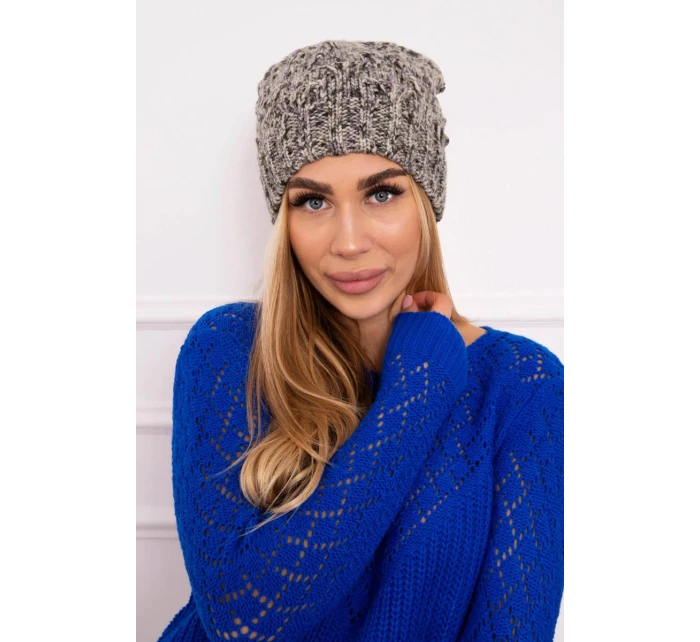 Fleecová čepice model 18750853 - K-Fashion Fleecová čepice model 18750853 - K-Fashion