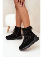 Semišové Zimní Boty Pro S Kožíškem Big Star Černé model 21706015 - Big Star Shoes Semišové Zimní Boty Pro S Kožíškem Big Star Černé model 21706015 - Big Star Shoes