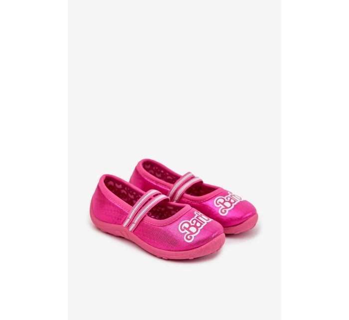 Baletky Pantofle Pro Dívky BARBIE Růžové Adrisse