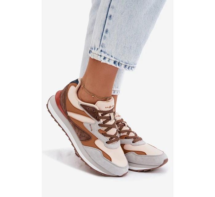 Dámské tenisky z semiše  hnědé model 22107471 - McArthur