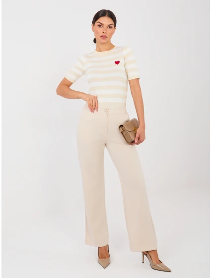 Kalhoty IT SP 22209.15 světle béžové