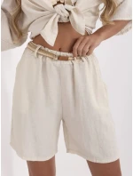 Szorty MI SN model 21151290 jasny beżowy - FPrice