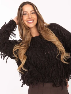 Sweter MI SW model 21314547 ciemny brązowy - FPrice