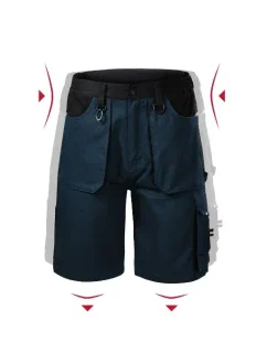 Woody pracovní šortky pánské námořní modrá