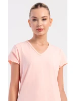 Dámská noční košile s krátkým rukávem Sandra