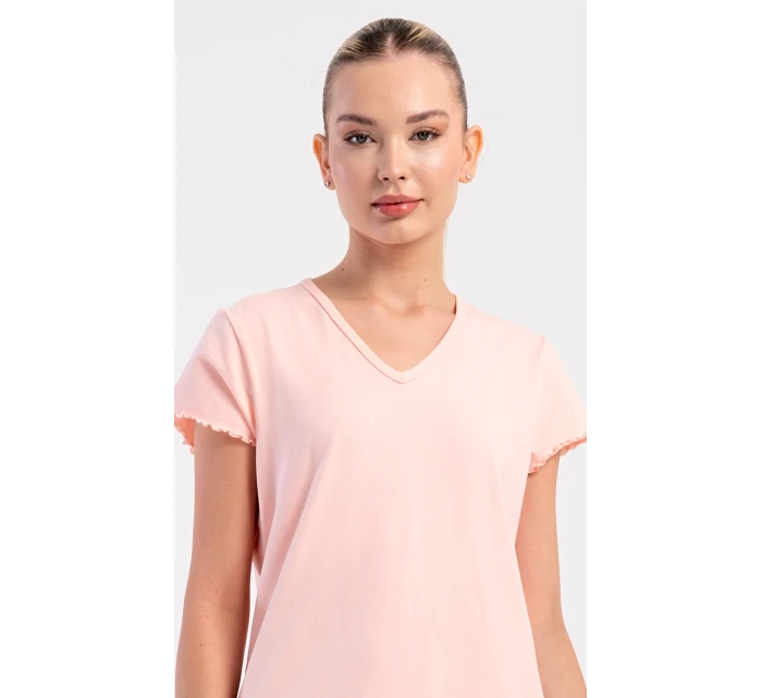 Dámská noční košile s krátkým rukávem Sandra