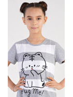 Dětská noční košile s krátkým rukávem Kotě
