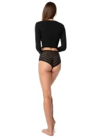 Dámské brazilky Joy maxi brasil black - JULIMEX Dámské brazilky Joy maxi brasil black - JULIMEX