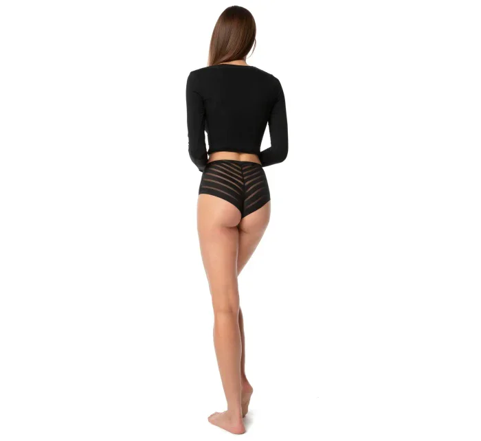 Dámské brazilky Joy maxi brasil black - JULIMEX Dámské brazilky Joy maxi brasil black - JULIMEX