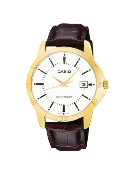 Pánské hodinky CASIO MTP-V004GL-7AUDF + BOX Pánské hodinky CASIO MTP-V004GL-7AUDF + BOX