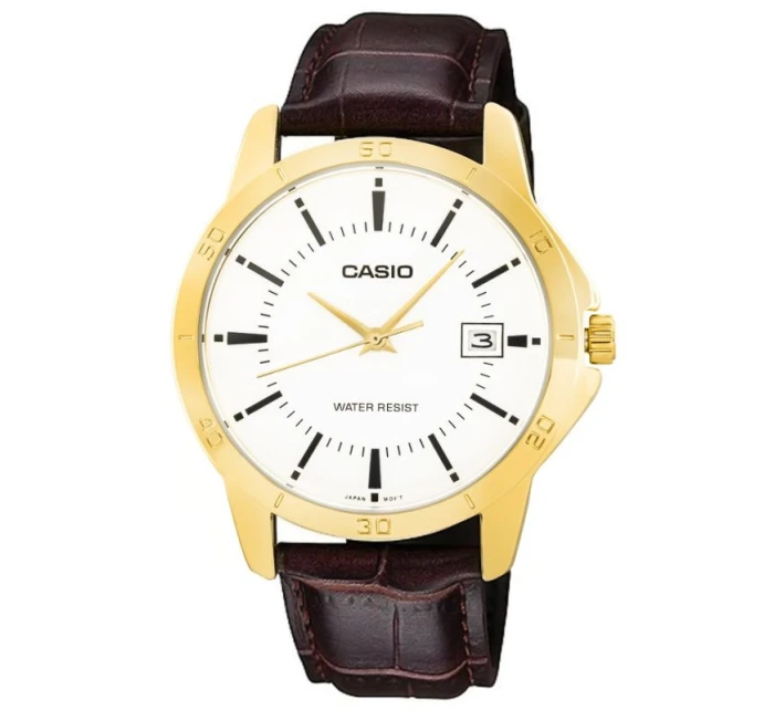 Pánské hodinky CASIO MTP-V004GL-7AUDF + BOX Pánské hodinky CASIO MTP-V004GL-7AUDF + BOX