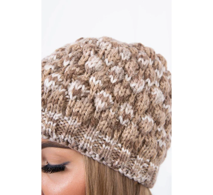 Čepice K156 světle hnědá Čepice K156 světle hnědá