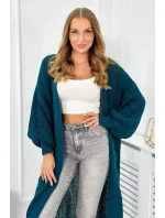 Svetr dlouhý kardigan námořní Svetr dlouhý kardigan námořní