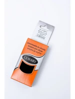 Černá kulatá tkaničky Corbby