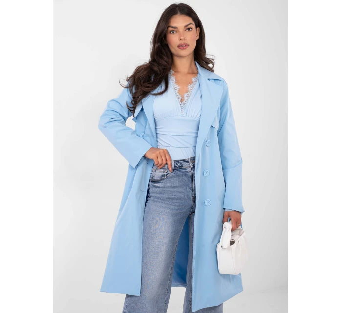 Kabát IT EN FL8808.32 světle modrý