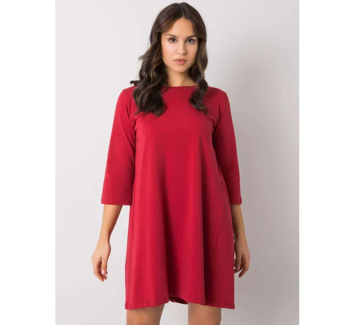 Šaty RV SK 7321.70 tmavě červená Šaty RV SK 7321.70 tmavě červená