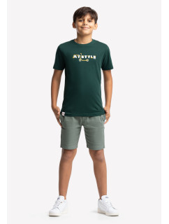 Volcano Regular T-Shirt T-Scooter Junior B02417-S22 Green Dark