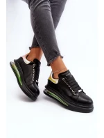 Dámské kožené tenisky GOE Black Dámské kožené tenisky GOE Black