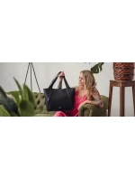 Dámská kabelka Vuch Calyste Black Dámská kabelka Vuch Calyste Black