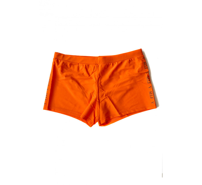 Pánské plavky S96D-5a oranžové - Self