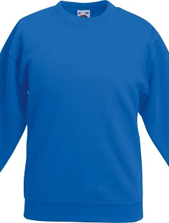 Fruit of the Loom Classic Kids Set-In Sweat Dětská mikina 16.2041 royal blue