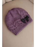 Čepice s rolováním Magda K293 camel