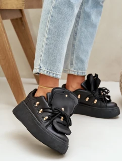 Dámské Sneakersy Na Platformě Černé Dolistana