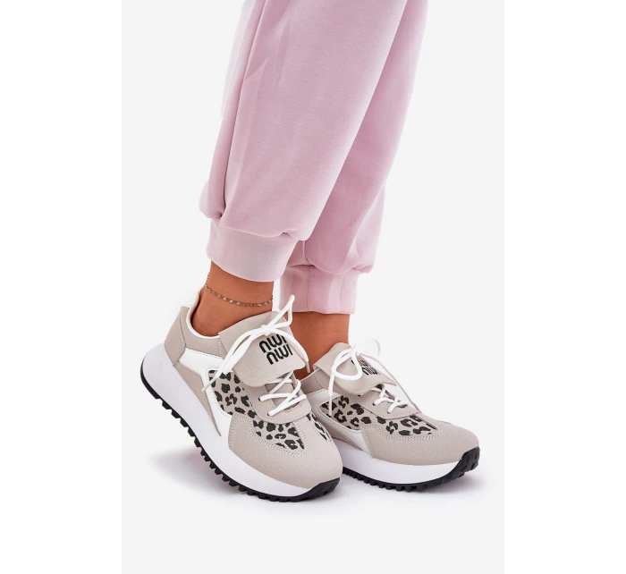 Sportovní boty sneakers dámské na platformě model 21689642 - Boto Sportovní boty sneakers dámské na platformě model 21689642 - Boto