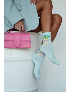 Dámské Ponožky model 21690205 Mátové - Milena