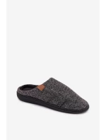 Pánské Černé Papuče Serevan Pánské Černé Papuče Serevan