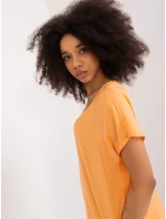 Halenka D73761Z10978R světle oranžová Halenka D73761Z10978R světle oranžová