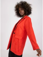 Dámské sako DHJ MA 15286 korálové Dámské sako DHJ MA 15286 korálové