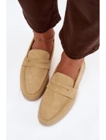 Dámské mokasíny z eko semiše – žluté Renelia Dámské mokasíny z eko semiše – žluté Renelia