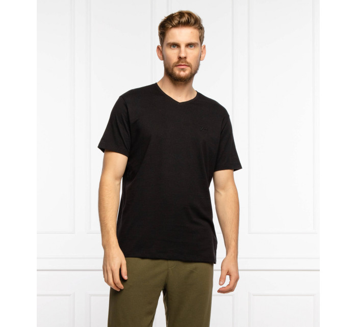 Pánské tričko T-Shirt VN 2p CO 50325401 černé - Hugo Boss