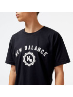 New Balance Sport Seasonal Graphic Cot BK M MT31904BK tričko