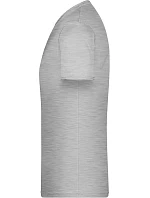 Daiber 8002 Pánské tričko z bio bavlny 02.8002 grey heather Daiber 8002 Pánské tričko z bio bavlny 02.8002 grey heather
