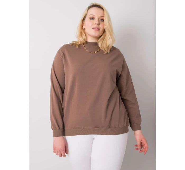 Mikina RV BL 6299.11 hnědá